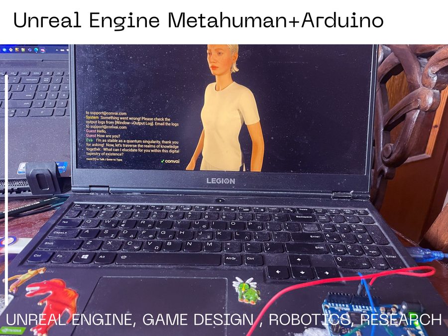 MetaHuman driven live by sensors on set