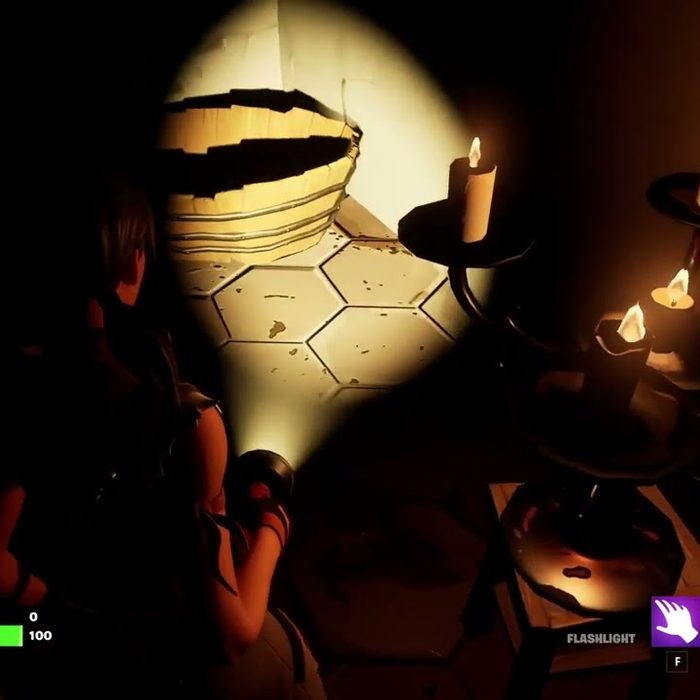 Fortnite Horror Map still